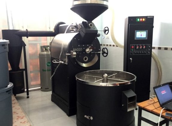 Construction of coffee roasting machine