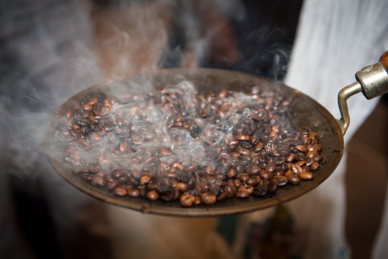 Wacheff – Ethiopian coffee roasting pan