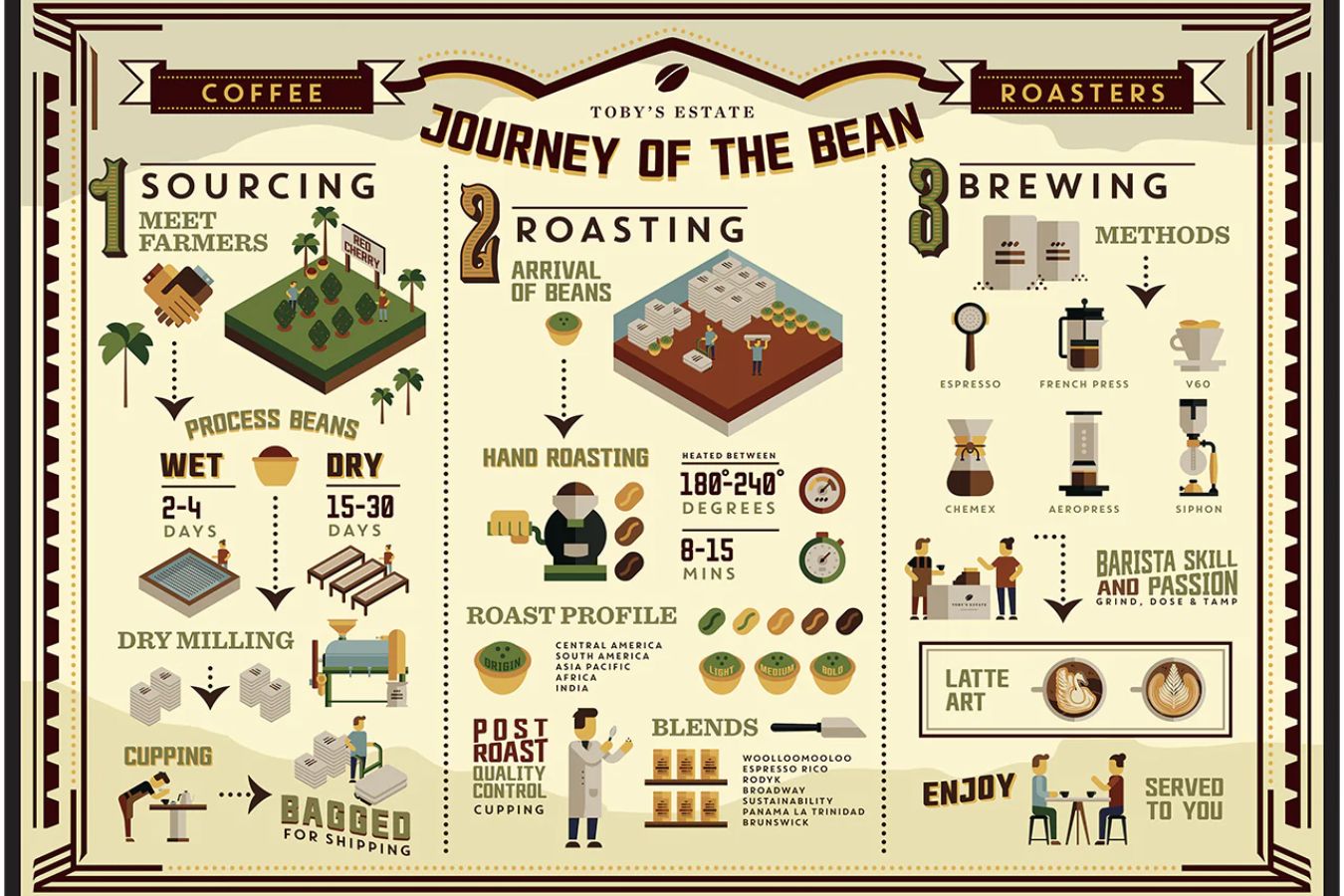 Journey Of Coffee Beans