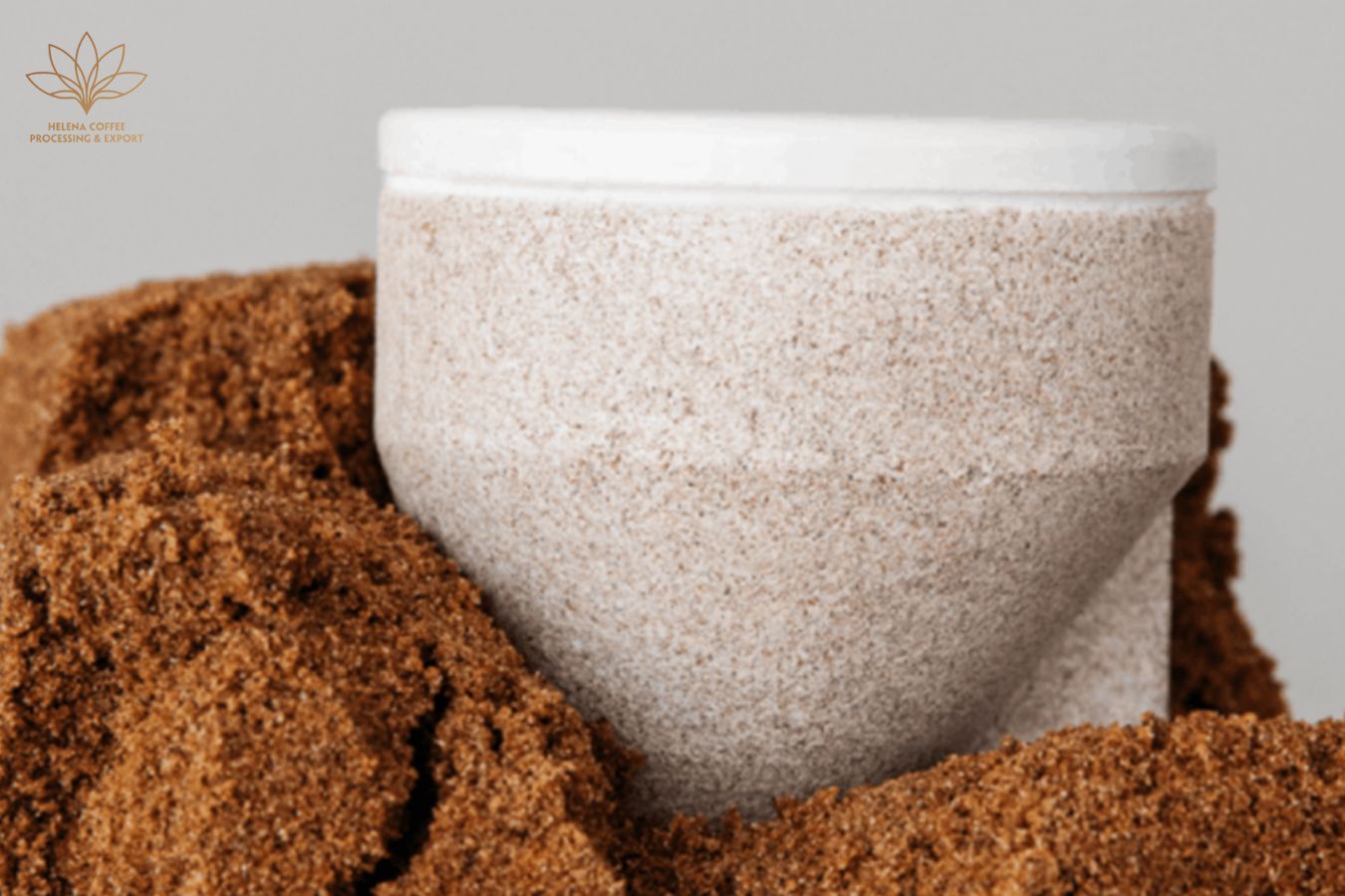 Coffee Cups Made From A Sand Material