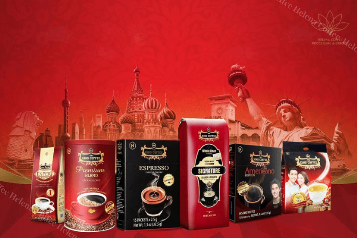 Vietnam Coffee Brand: The Top 9 Brands Of Instant Coffee - Helena Coffee Vietnam