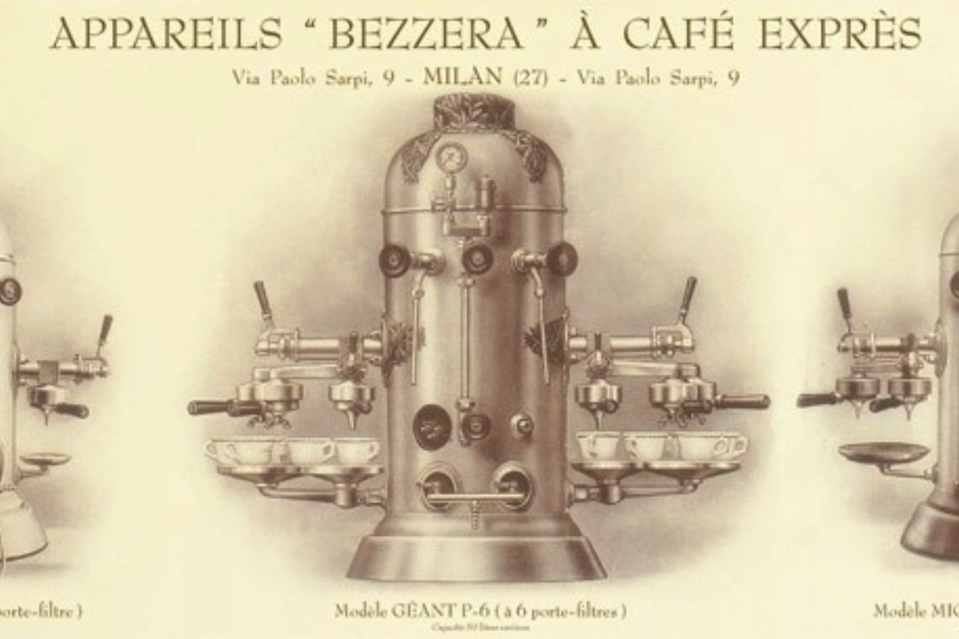 The Beginning Of The History Of The Espresso Machine